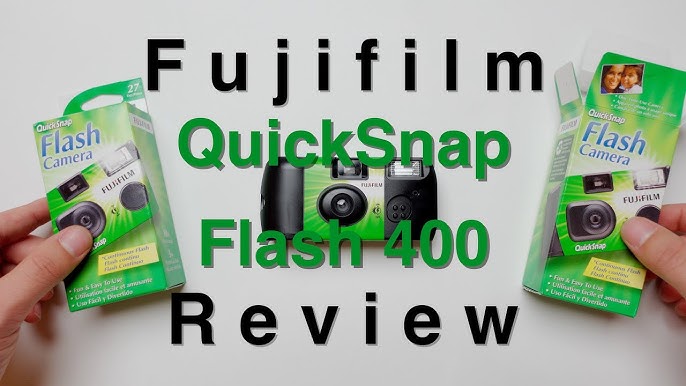 Fujifilm QuickSnap 400 Disposable Flash Camera – Carlos