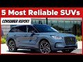Consumer reports 5 most reliable suvs as of january 2024