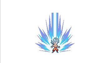 MUI Goku Sprite Animation