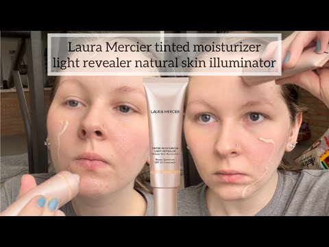 NEW Laura Mercier Tinted Moisturizer Light Revealer wear test/review on acne/dry skin-thumbnail