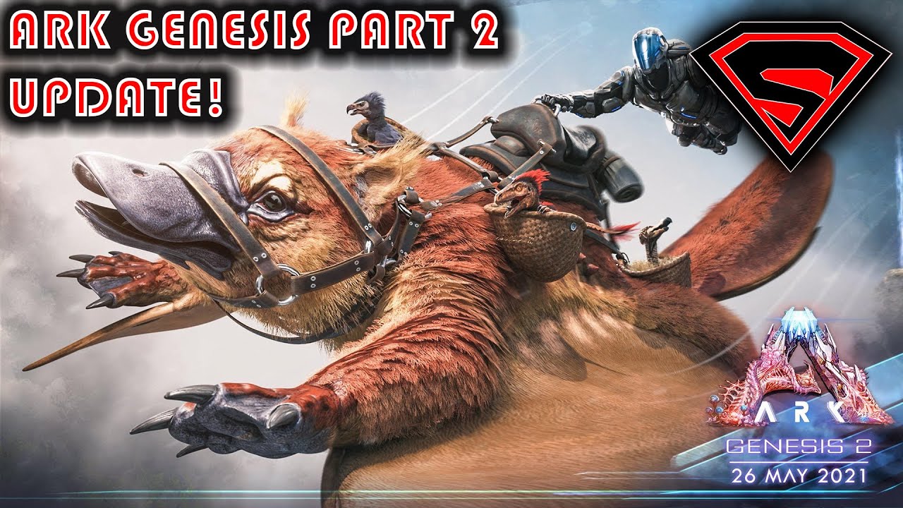 Ark Genesis Part 2 Update Release Date And New Creatures Youtube