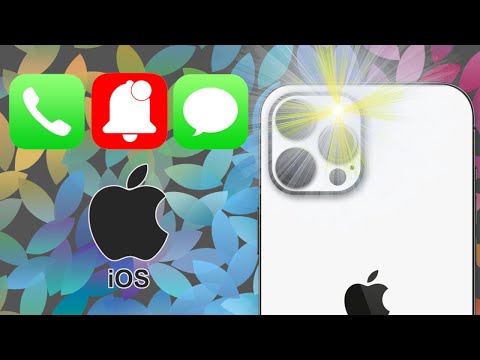Video: ¿Cómo hago para que mi iPhone parpadee?