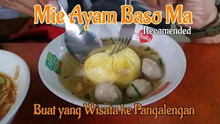 Enaknya Bikin Nagih || Mie Ayam Baso MA' || Baso Lapis Telur & Tulang Iga || Kuliner Bandung