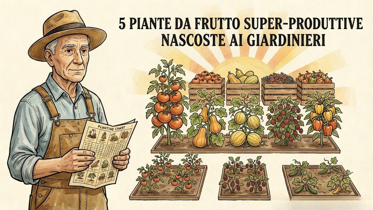 5 piante da frutto super produttive nascoste ai giardinieri