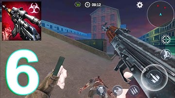Zombie 3D Gun Shooter- Real Survival Warfare Gameplay Walkthrough Part 6 (IOS/Android)