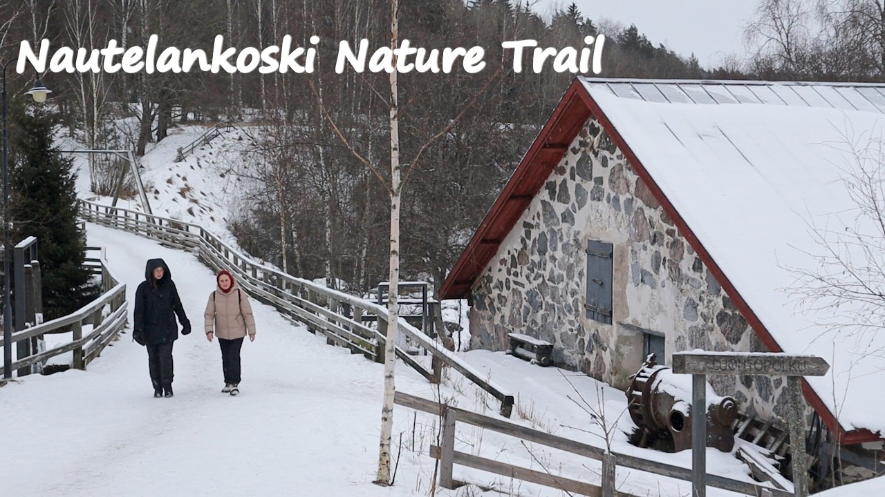 Nautelankoski nature trail, Turku, Finland, 11.02.26
