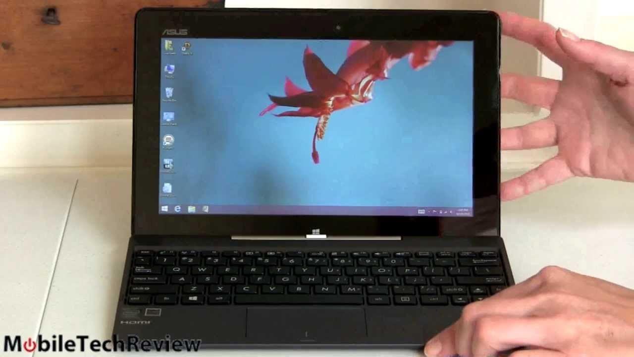 How to install Windows 10 on Asus T100TA Transformer - YouTube