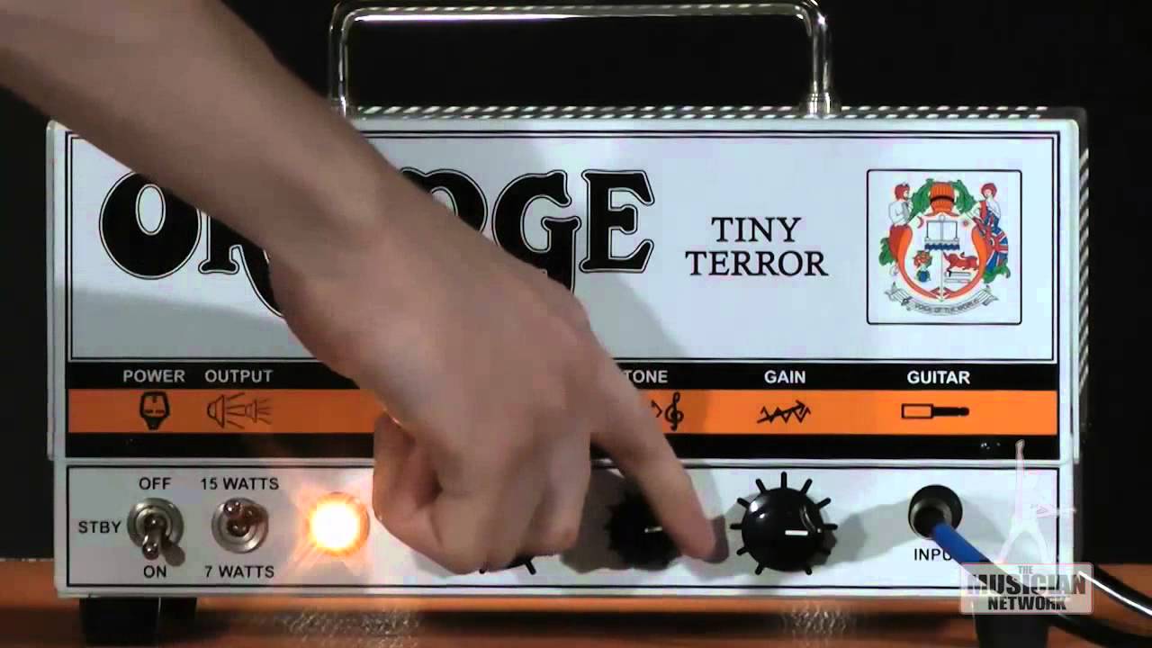ORANGE TINY TERROR AMP HEAD AMPLIFIER REVIEW GearUP on TMNtv ! YouTube