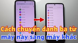 How to transfer contacts from one device to another. Android to Android screenshot 4