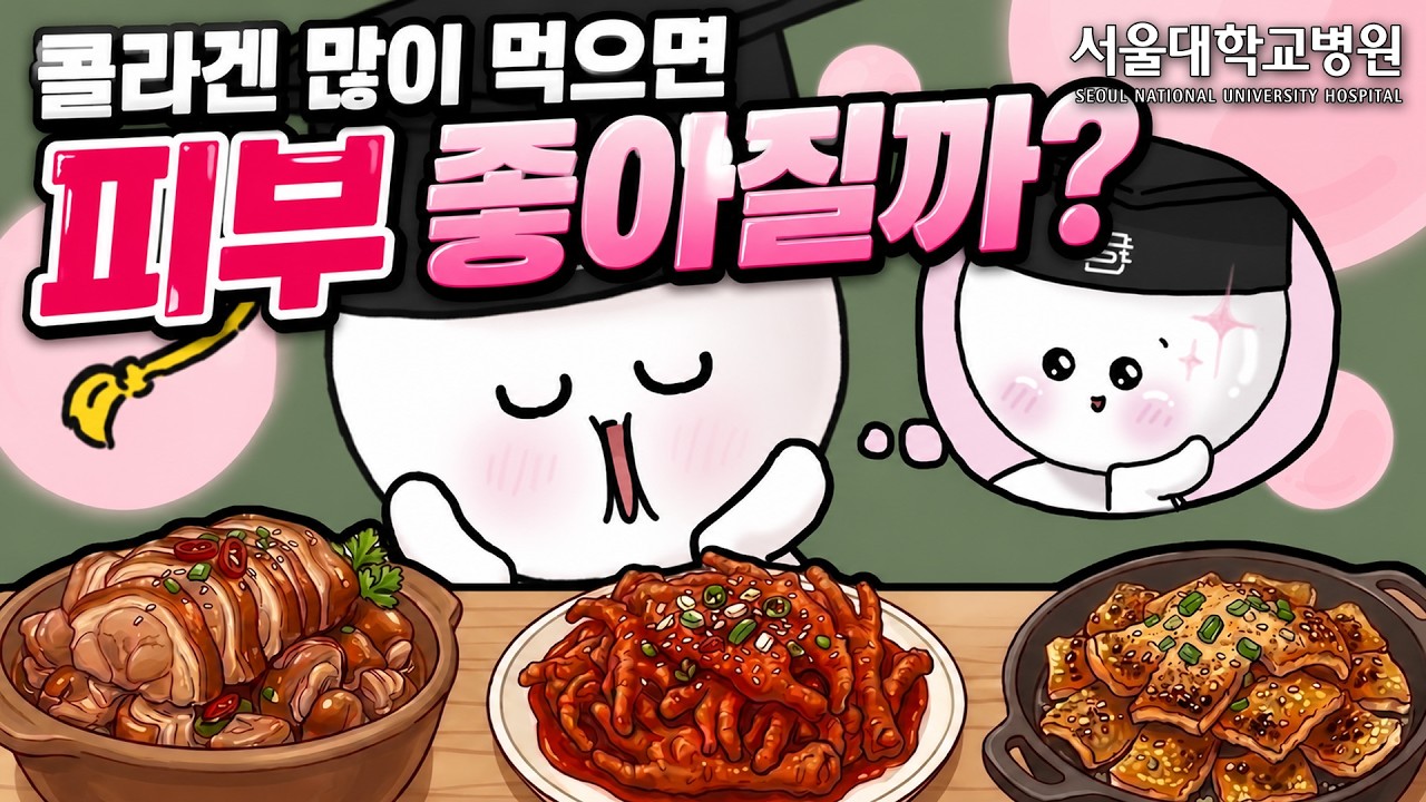 콜라겐 많이 먹으면 피부 좋아질까? [서울대병원 X 사물궁이]