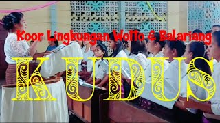 Kudus (Hosana Puji Tuhan)|| Misa malam Penutupan Tahun