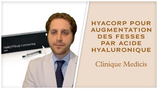 Hyacorp Pour Augmentation Des Fesses Par Acide Hyaluronique. Dr Abbou Ralph