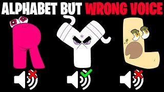 Alphabet Lore But Reverse Wrong Voices