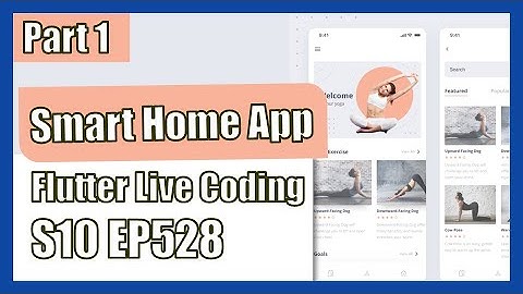 [Flutter] Flutter Live Coding EP528 (Yoga App Part 1)