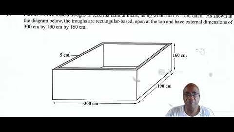 CSEC Math exam July 2021 P2 Qu 6
