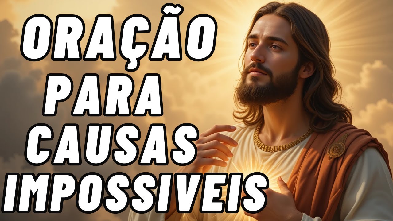 ORAÇÃO PARA CAUSAS IMPOSSÍVEIS | HOJE O CÉU VAI MOVER POR VOCÊ