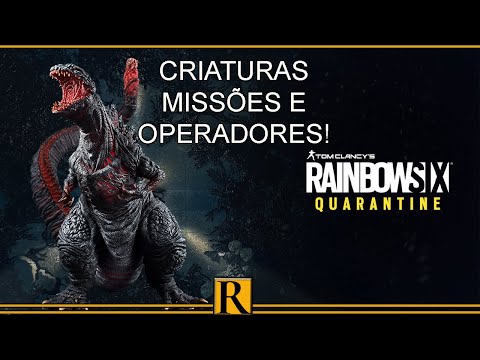 VAZOU! NOVAS IMAGENS REVELAM PRATICAMENTE TUDO - || Rainbow Six: Quarantine