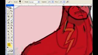 Flash Comic Speed Painting