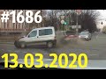 Новая подборка ДТП и аварий от канала «Дорожные войны!» за 13.03.2020. Видео № 1686.