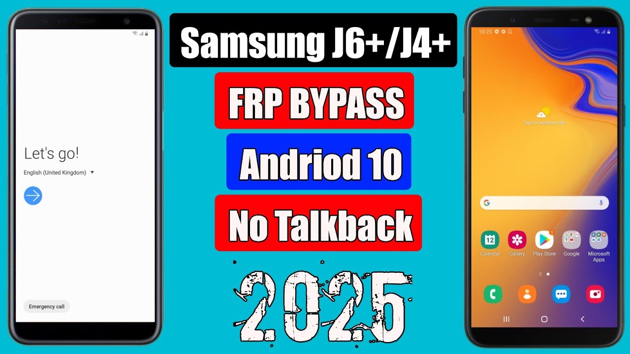 Samsung J6 Plus FRP Bypass 2025 | Samsung (SM-J610F) Google 