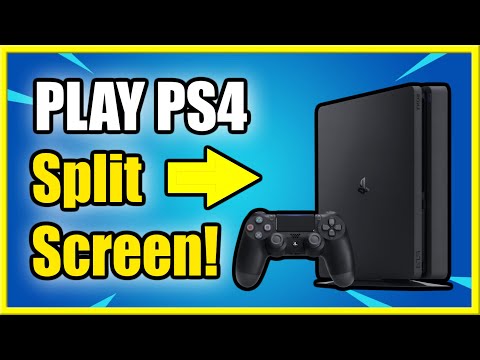 How to Play Split Screen on PS4 (Rocket League, Call of Duty