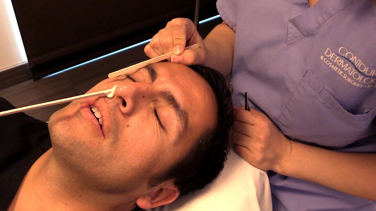 Виктор отправился в спа-салон Contour Dermatology! Мужчинам тоже нужна депиляция воском!