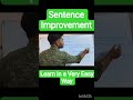 🎯✍️ Sentence Improvement// Learn in a Very easy Way/ Discuss with Concept 🎯✍️ #successmindset