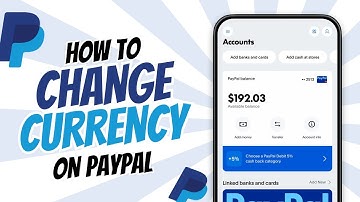 How to Change Currency on PayPal - Change Primary Currency QUICK & EASY!