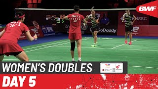 BWF Uber Cup | Chae/Shin (KOR) vs Hsu/Yu (TPE) | Group C