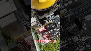 ✅ Gigabyte H110M Motherboard ON/OFF Problem Fix | No Power Repair #Shorts