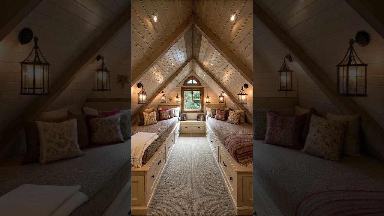 any ideas for your attic yet? here are beautiful ones! 