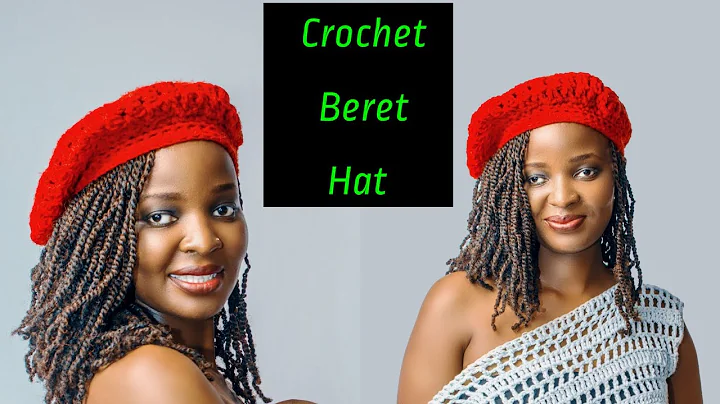 Croche Quick and Easy Beret Hat/Beginner Friendly Tutorial