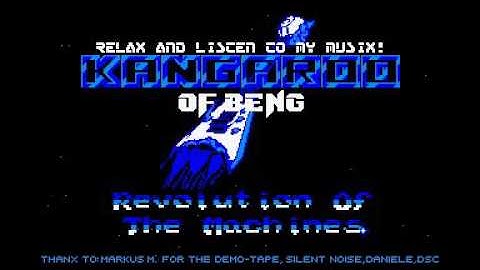 revolution of the machines intro for Amstrad CPC