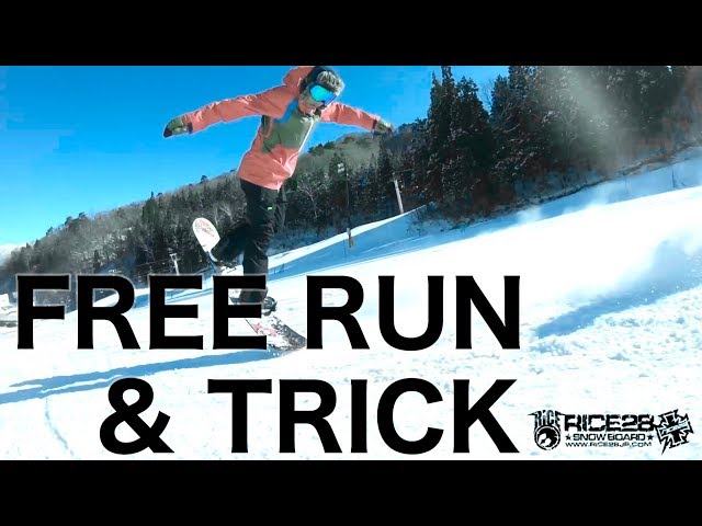 【snowboard】  Free riding & tricks by RICE28