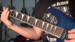 Carnage - Blasphemies of the Flesh (guitar cover)