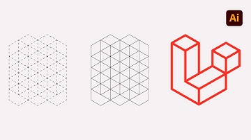 Illustrator tutorial - How to design the Laravel logo in adobe Illustrator