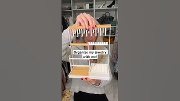 How I organize my jewelry!! Home organizing tips!! Amazing home organization products!