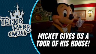 Mickey gives us a personal tour of his house!