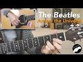 How to Play The Beatles "Across the Universe"   Easy Guitar Lesson