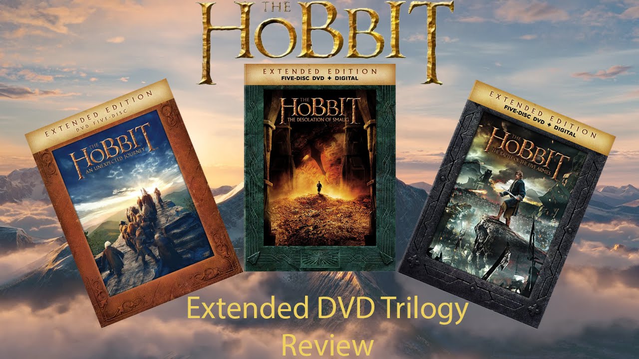 Hobbit Extended DVD Unboxing Review - YouTube