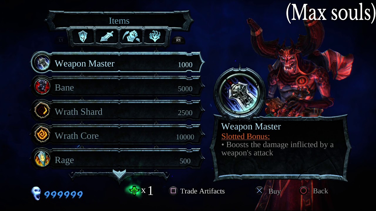 Darksiders warmastered edition max souls save wizard for ps4