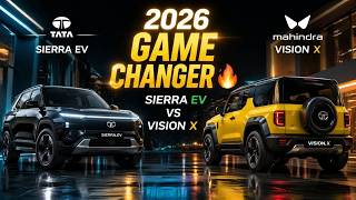 Tata Sierra EV vs Mahindra Vision X 2026 🔥 India's Future Cars that will shock everyone!