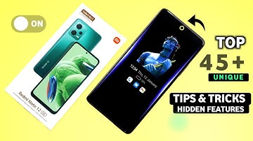 Redmi Note 12 Tips & Tricks | Redmi Note 12 5G Hidden Features 45+ Tips & Tricks