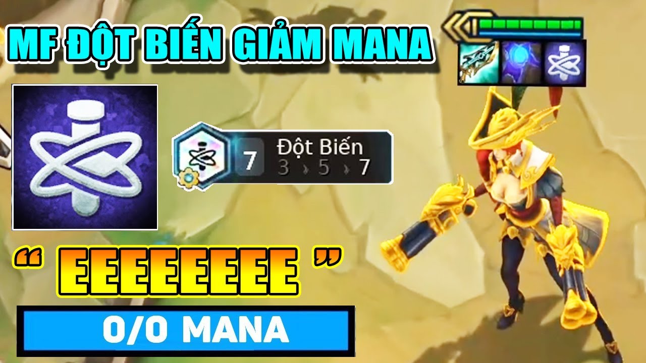 VÔ HẠN BÃO ĐẠN VỚI MISSFORTUNE + 7 ĐỘT BIẾN GIẢM MANA – SPAM "EEEEEE " VẬY AI CHƠI?