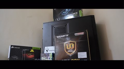 PC Test bench build | Time lapse