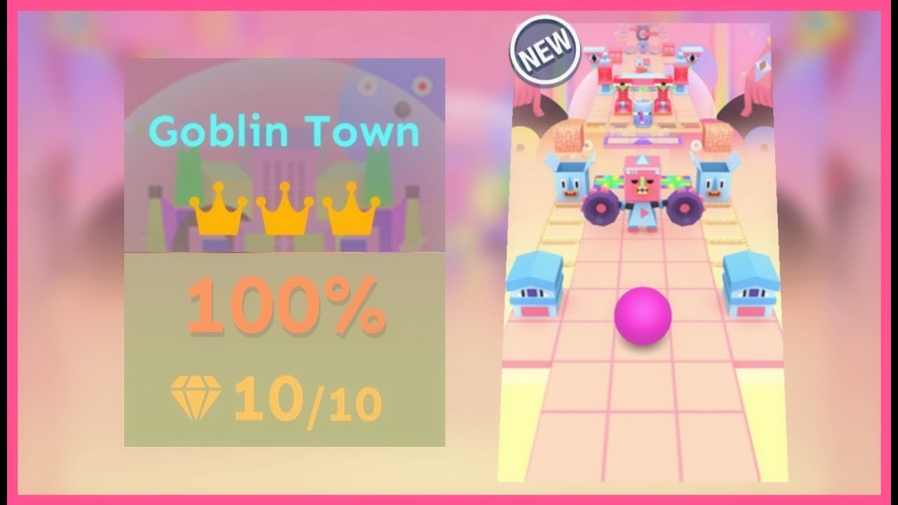 「Rolling Sky」Goblin Town「Bonus Level 38」| ★★★★