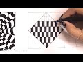 6 EASY Optical illusion drawings/patterns/tricks/abstract drawings | Part-3