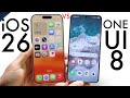 iOS 26 Vs One UI 8! (Comparison) (Review)