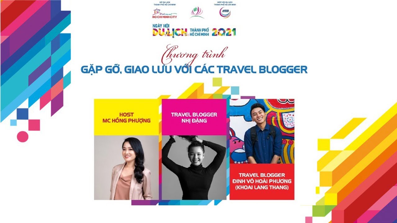 travel blogger  2022  Trực tiếp: Chương trình gặp gỡ, giao lưu với các Travel Blogger