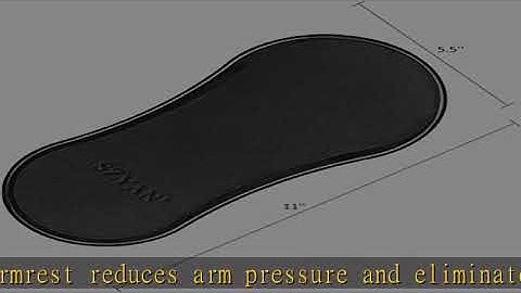 SZYAN Computer Arm Rest for Desk, Adjustable Arm Rest Support for Computer Desk Ergonomic Arm Rest